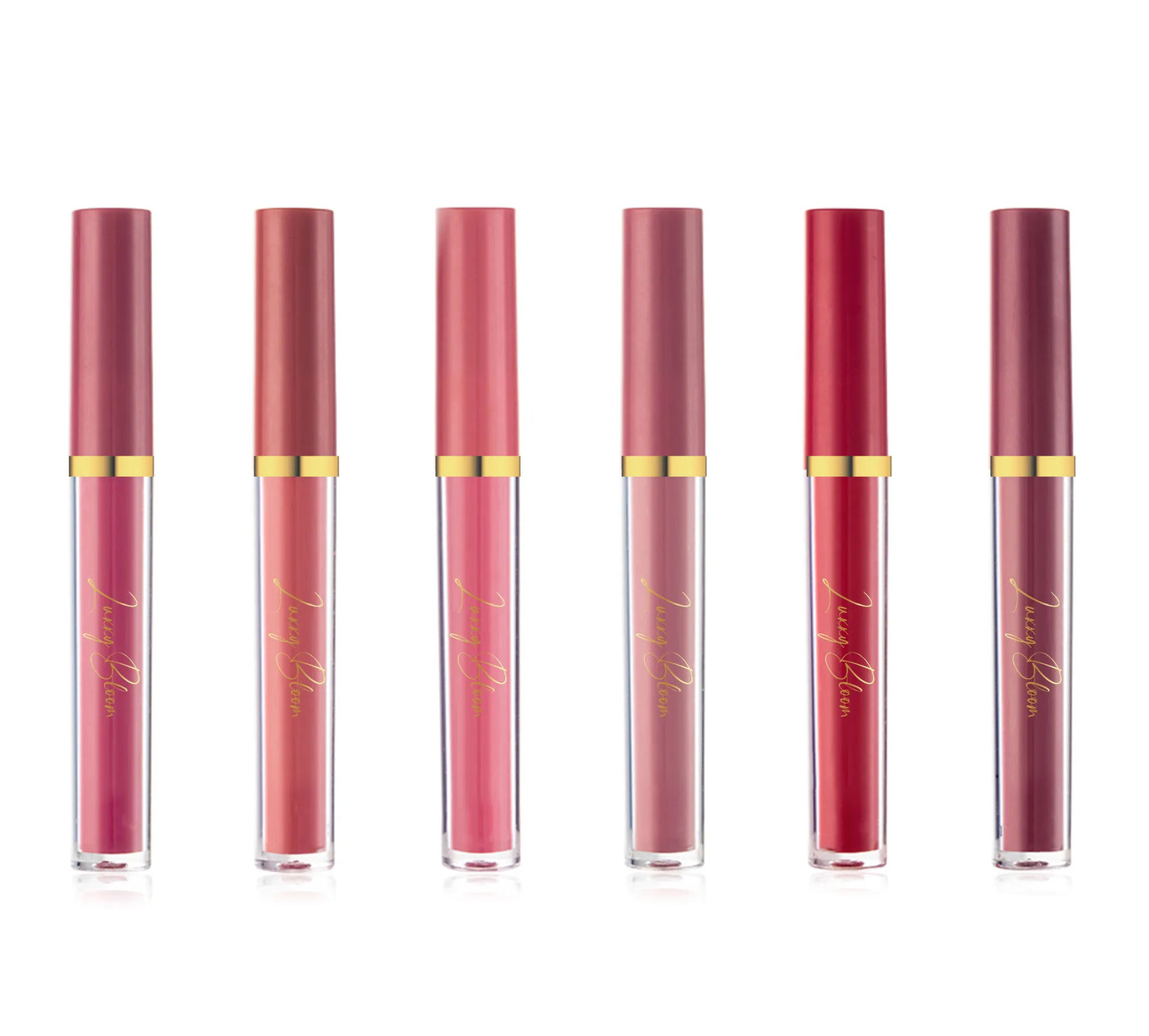 Luxxybloom Beauty Matt Lipsticks - Waterproof, Long Lasting Moisturizing Lipgloss Set A or Set B